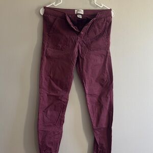 Mudd Deep Red Casual Pants 7